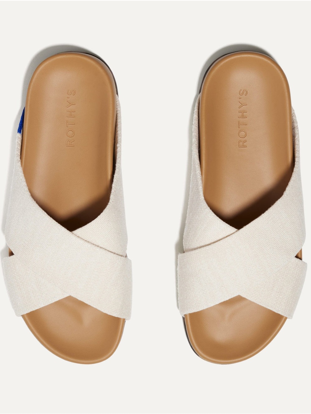 New Rothy’s The Weekend Slide in oat size 9